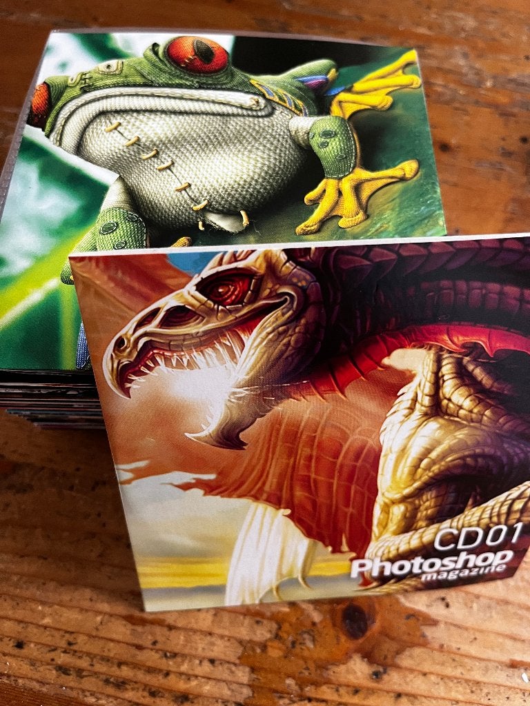 36 cd's van Advanced Photoshop, Ophalen of Verzenden, Zo goed als nieuw