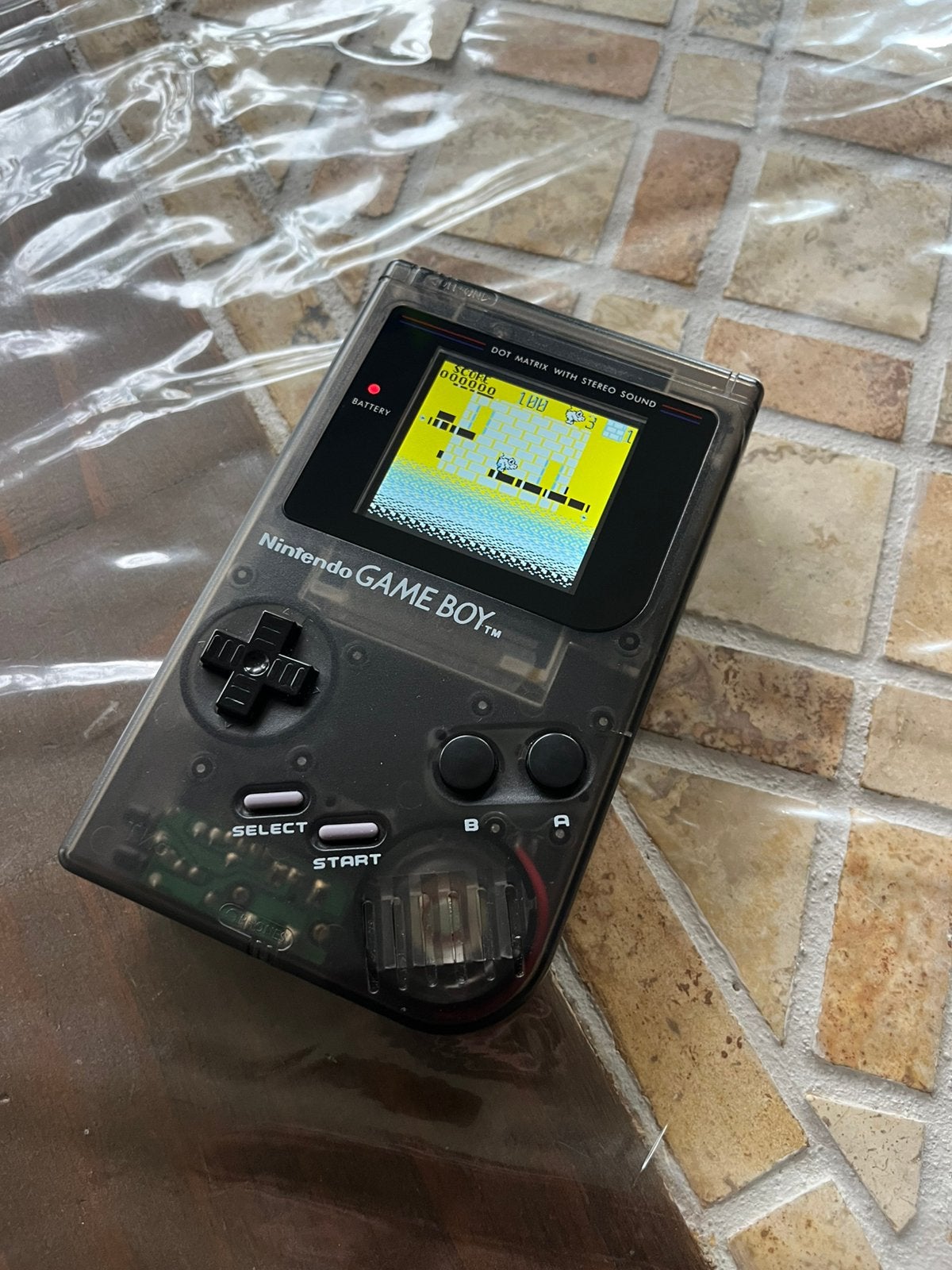Game Boy Classic IPS V5 mod. met batterijen lees advertentie, Ophalen of Verzenden, Gebruikt, Game Boy Classic