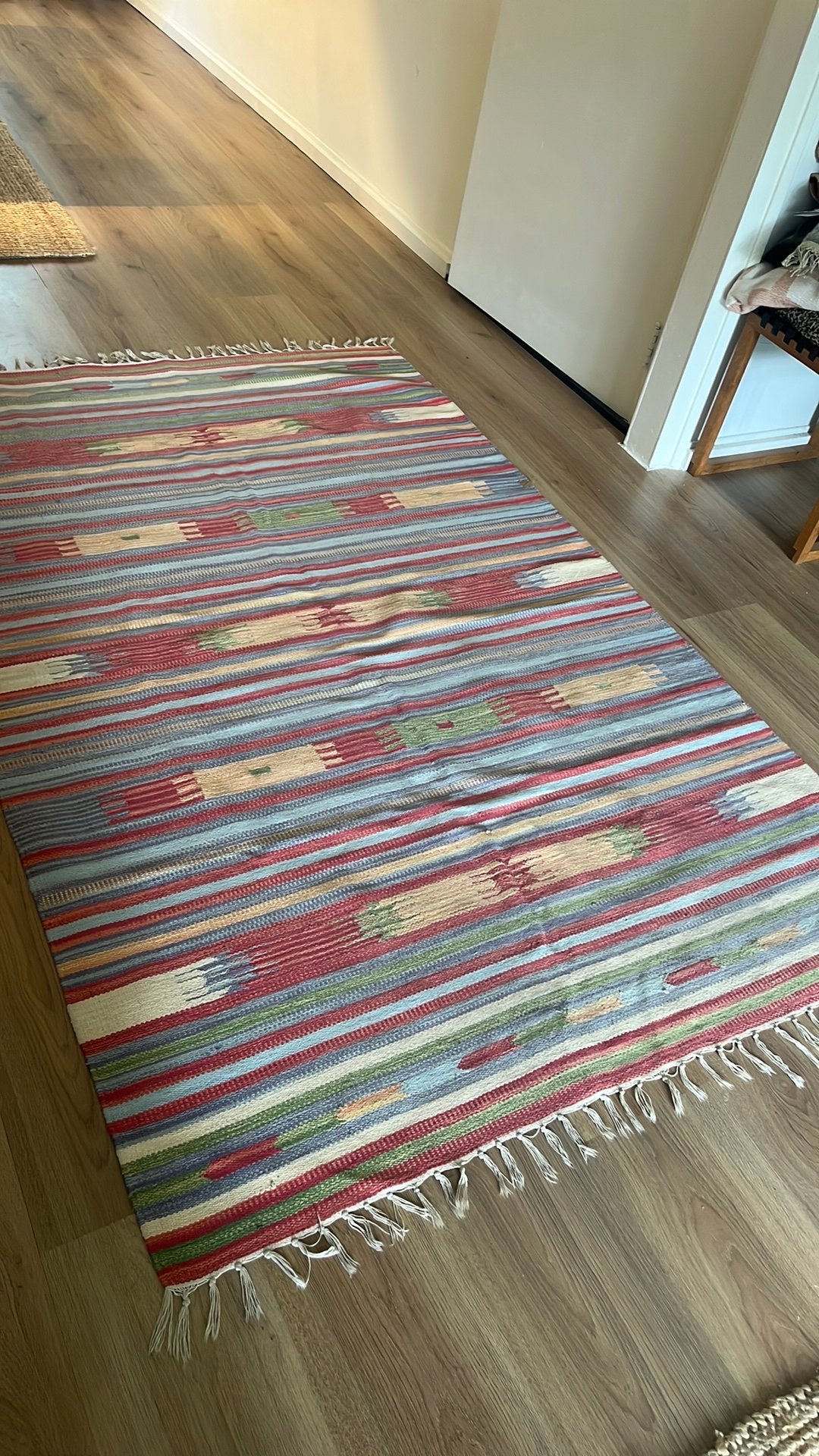 Nieuw kelim kleed, Ophalen of Verzenden, Zo goed als nieuw, Rechthoekig, 200 cm of meer