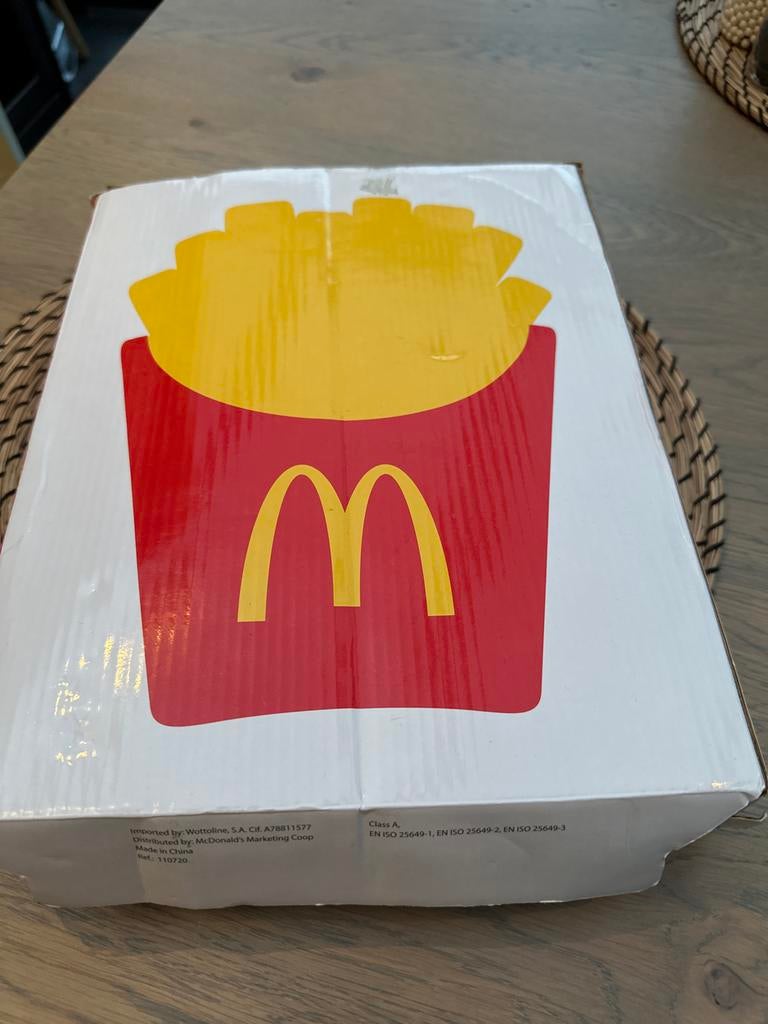 McDonald's Opblaas Frietjes voor in het Zwembad, Ophalen of Verzenden, Nieuw