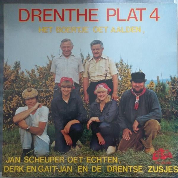 Drenthe Plat 4  Originele LP Nieuw., Cd's en Dvd's, Ophalen of Verzenden, Nieuw in verpakking, 12 inch, Levenslied of Smartlap