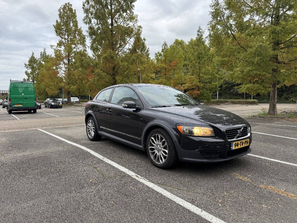 Volvo C30 1.8 2007 Zwart, Auto's, Volvo, Voorwielaandrijving, 1227 kg, 4 cilinders, 4 stoelen