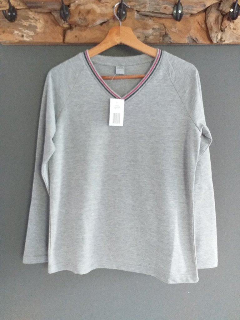 Nieuw met kaartje: damessweater Sport met V-hals, maat S., Kleding | Dames, Overige typen, Nieuw, Ophalen of Verzenden, Maat 36 (S)