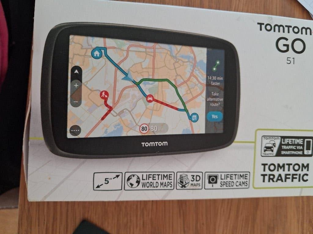 tomtom go 51, Auto diversen, Ophalen of Verzenden, Zo goed als nieuw