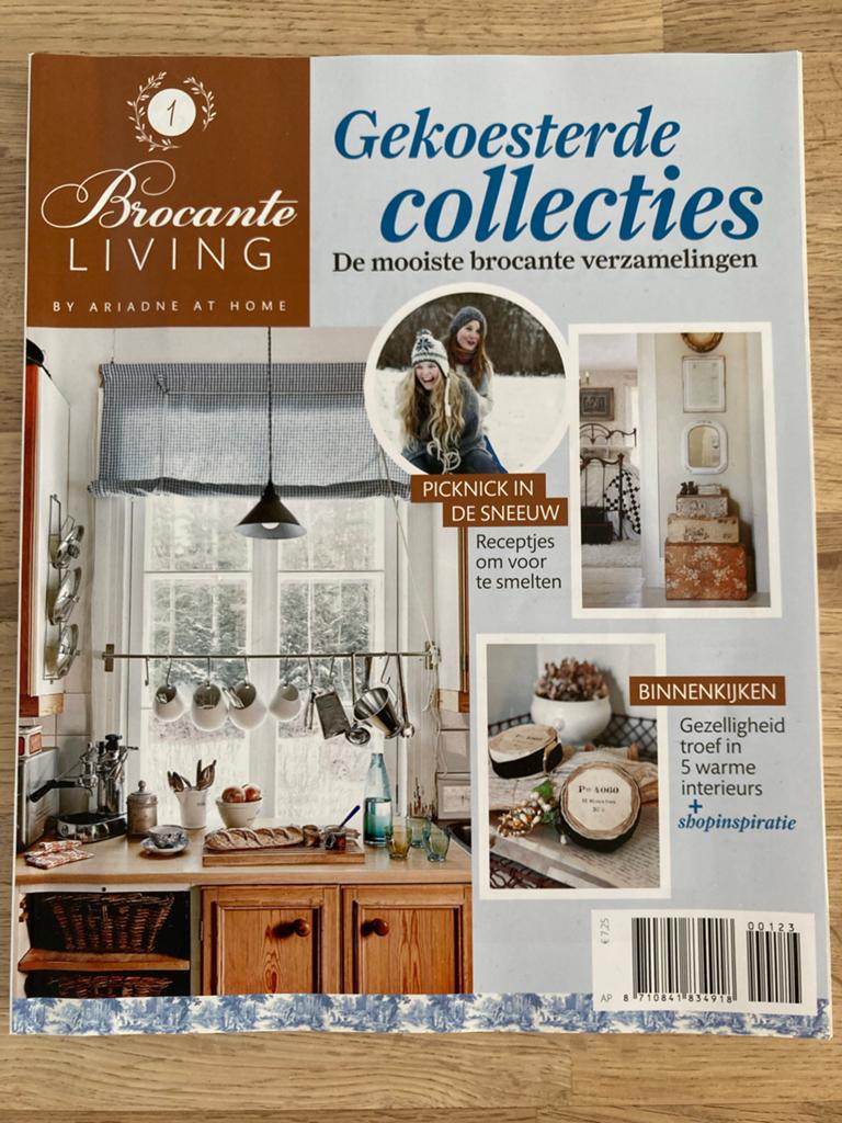 Brocante Living bij Ariadne at Home nr 1 - 2023, Ophalen of Verzenden, Gelezen, Overige typen