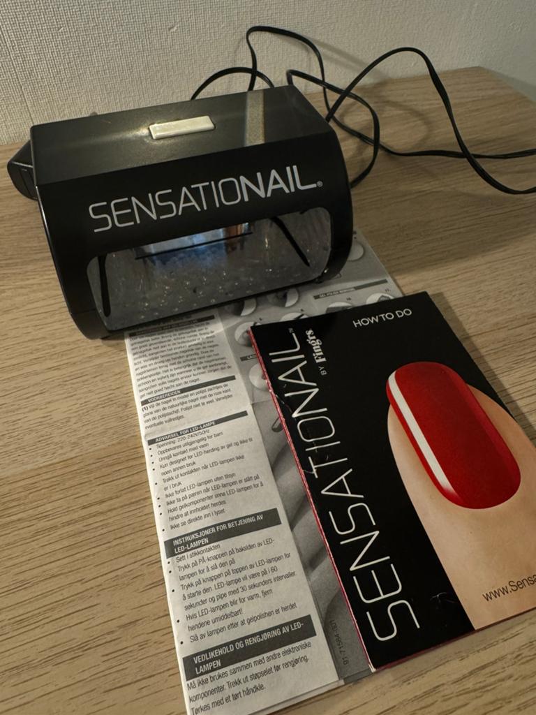 Sensationail LED-lamp voor gelnagels, Ophalen of Verzenden, Zo goed als nieuw, Overige typen