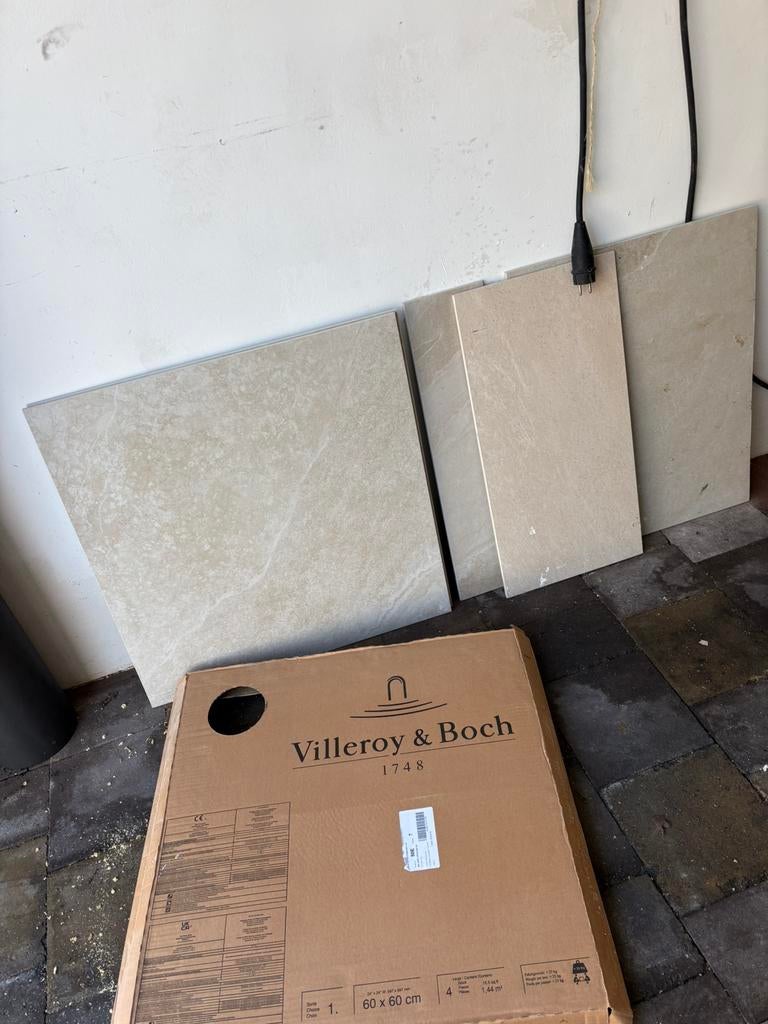 Villeroy & Boch Aston Beige mat, Ophalen, Doos, Minder dan 35 cm, Zo goed als nieuw