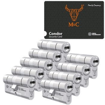 M&C Condor 9x gelijksluitend SKG***, Niet ingevuld, Niet ingevuld, Niet ingevuld