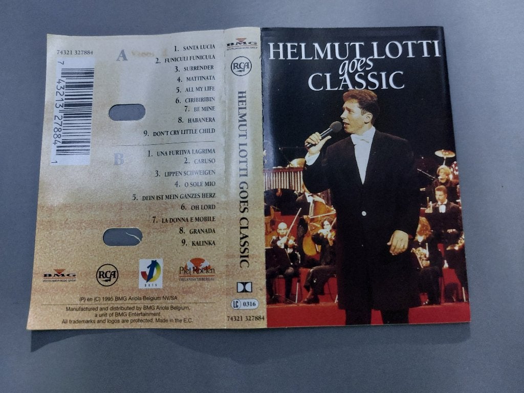 HELMUT LOTTI - GOES CLASSIC (MC), 1 bandje, Ophalen of Verzenden, Zo goed als nieuw, Origineel