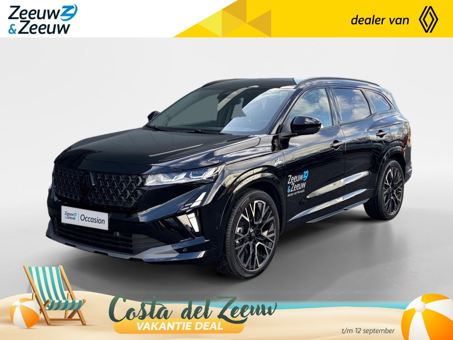Renault Espace 200PK E-Tech Full Hybrid Esprit Alpine 7p. AT, 12 maanden, 1199 cc, 7 stoelen, Origineel Nederlands