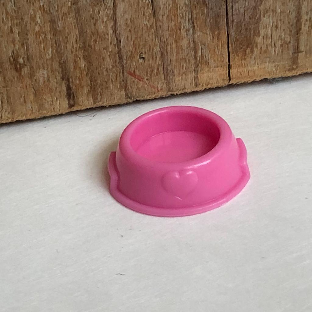 Roze dieren voerbak voor Barbie dieren, Ophalen of Verzenden, Zo goed als nieuw, Toebehoren