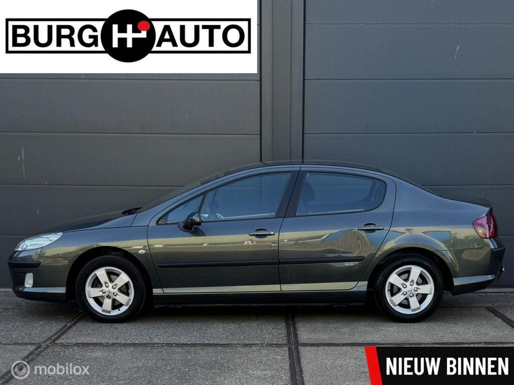 Peugeot 407 2.0-16V Premium - APK TM 29-04-2027 - 2E EIGENAA, Voorwielaandrijving, 745 kg, Stof, Zwart