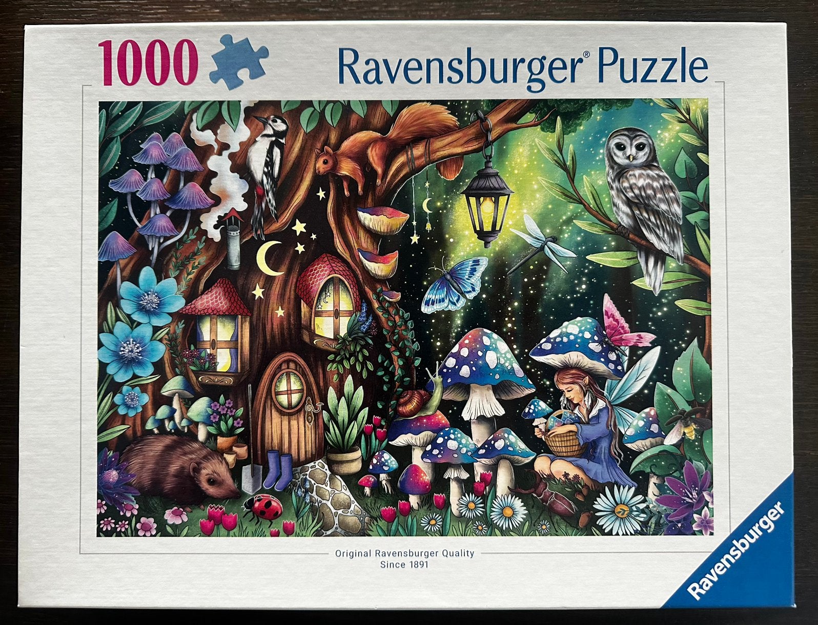 Ravensburger puzzel 1000 stukjes., Ophalen, 500 t/m 1500 stukjes, Zo goed als nieuw, Legpuzzel