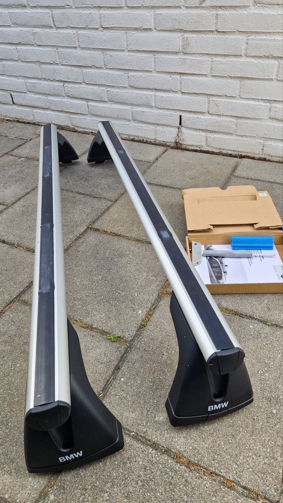 BMW dakdragers, Auto diversen, Dakdragers, Ophalen, Gebruikt