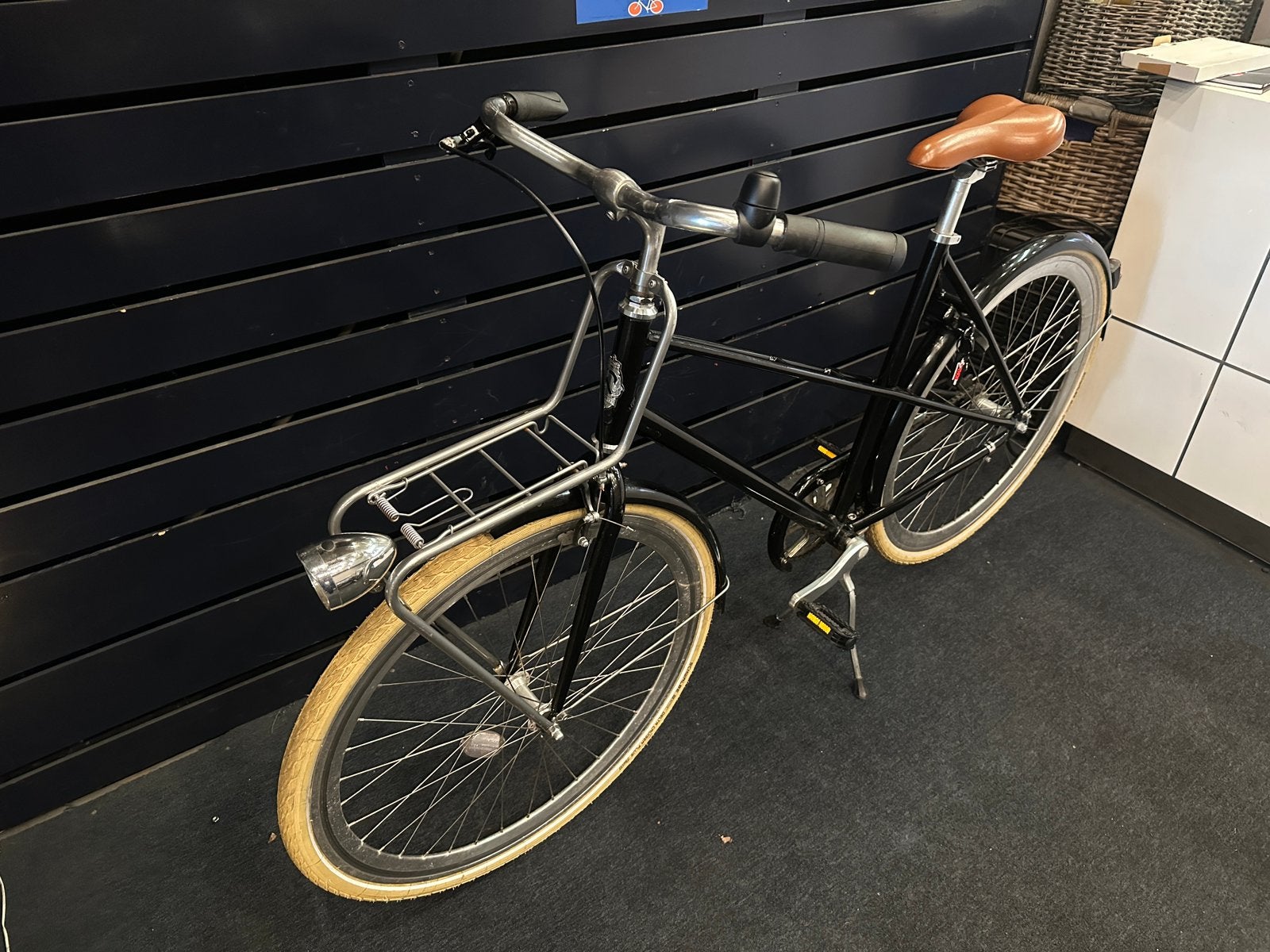 Net veloretti terugtrap rem 53cm + garantie / gazelle / trek, Ophalen, Terugtraprem, 53 tot 56 cm, Handrem