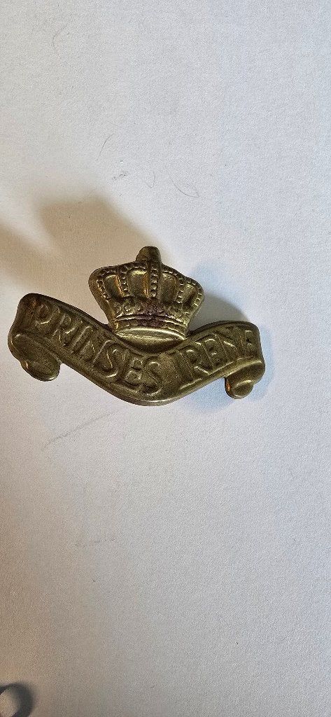 WWO2 Baretembleem  Prinses Irene Brigade (Origineel), Verzamelen, Ophalen of Verzenden, Landmacht, Nederland, Embleem of Badge