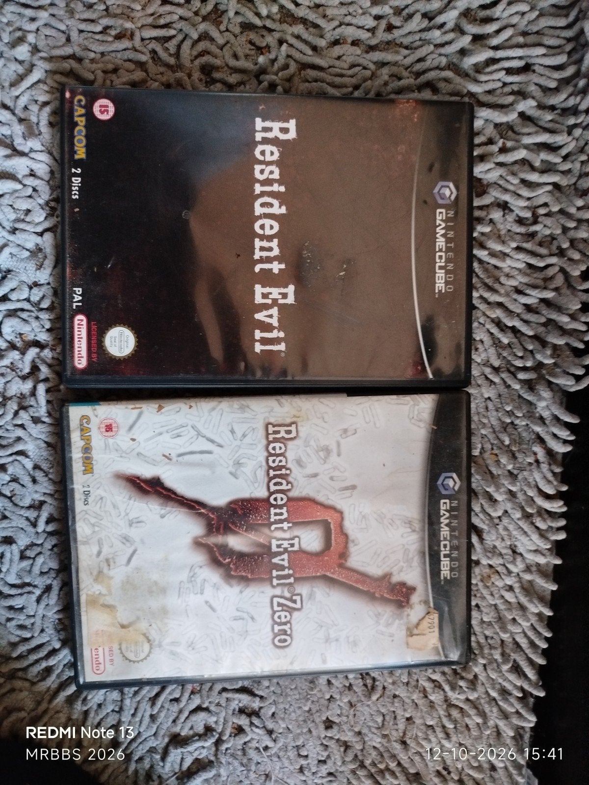 GameCube: Resident Evil & Resident Evil Zero (zonder bo, Avontuur en Actie, Gebruikt, 1 speler, Ophalen of Verzenden