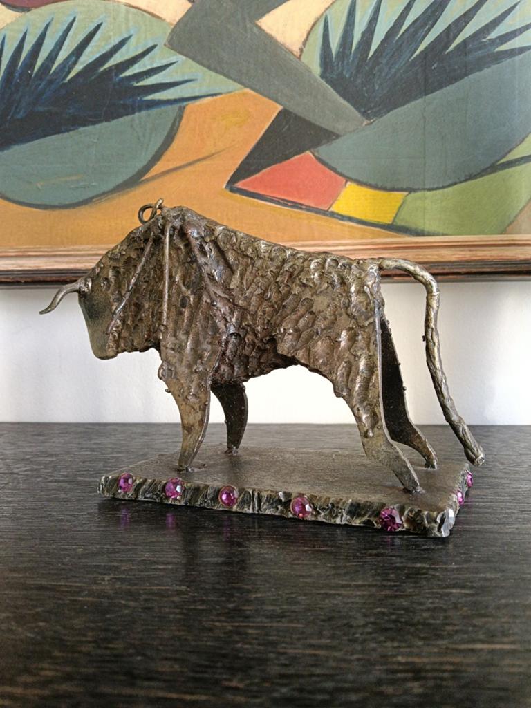 Brutalist stier, Antiek en Kunst, Kunst | Designobjecten, Ophalen
