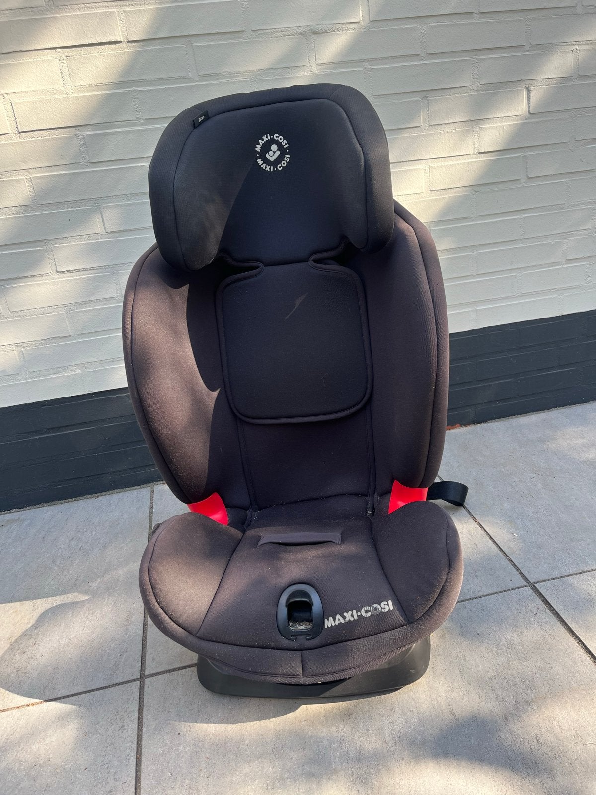 Maxi-Cosi Titan autostoel - Zwart, Ophalen, Autogordel of Isofix, Gebruikt, Verstelbare rugleuning