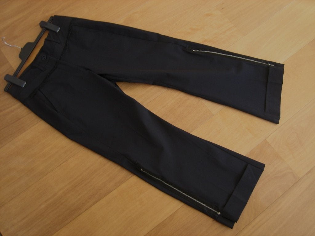 Prachtige zwarte 7/8 pantalon M+F GIRBAUD, D36 snazzeys, Girbaud, Verzenden, Zwart, Nieuw