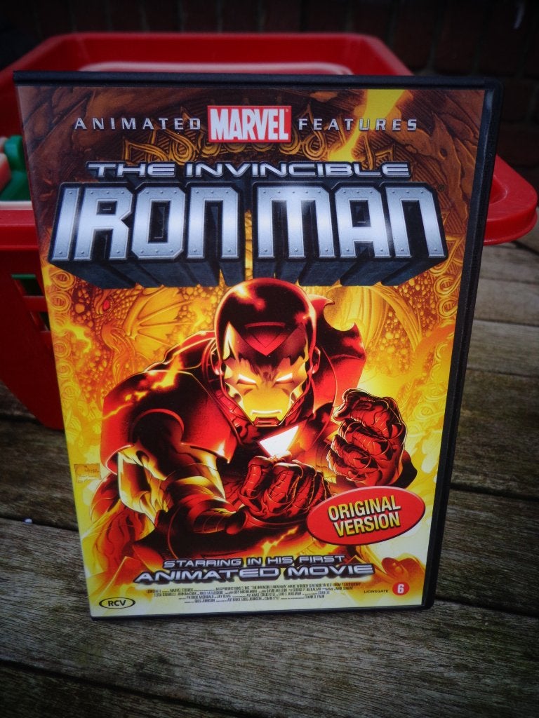 The invincible - iron man - dvd, Cd's en Dvd's, Vanaf 12 jaar, Ophalen of Verzenden, Zo goed als nieuw, Amerikaans