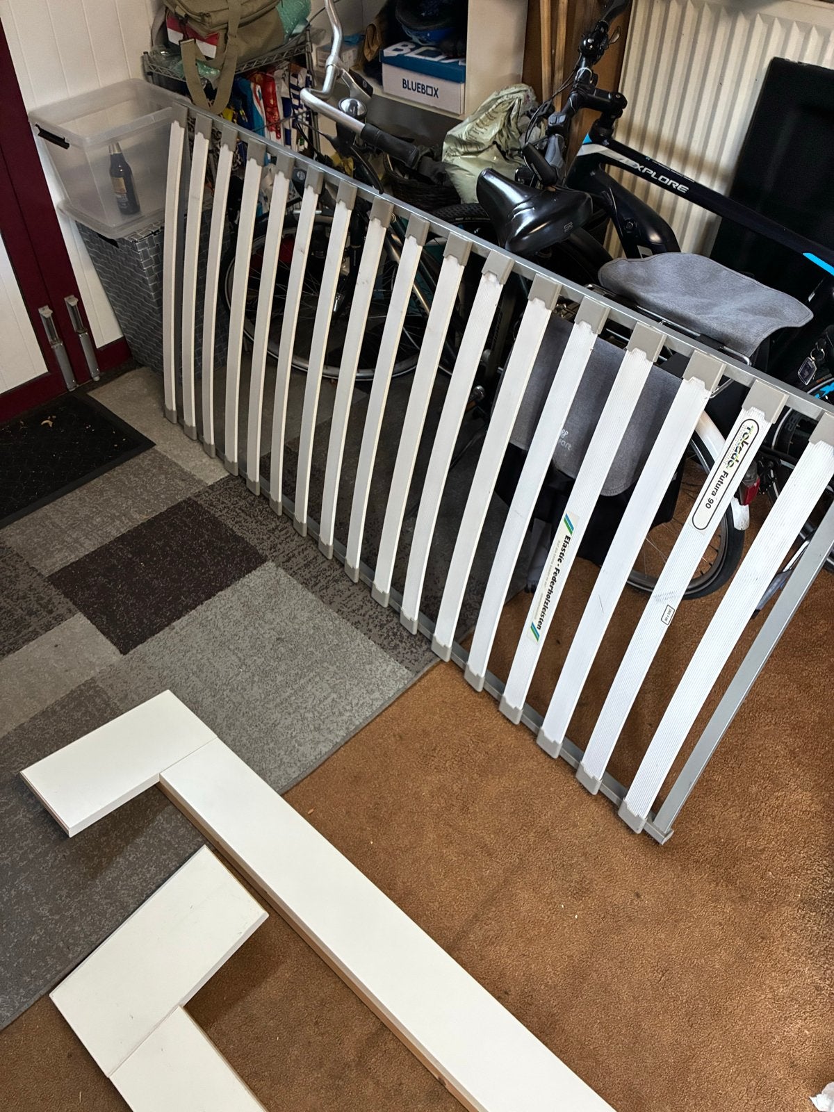1 persoons bed gratis, Huis en Inrichting, Ophalen, 90 cm, Eenpersoons, Wit