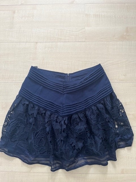 erg mooi rokje, merk Nikkie, maat 36, Blauw, Ophalen of Verzenden, Zo goed als nieuw, Nikkie