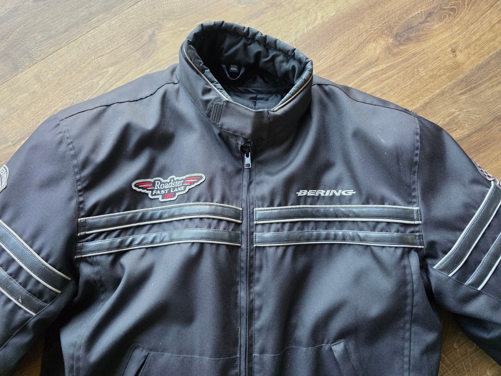 Prachtige Bering motorjas met uitneembare voering.  XL., Motoren, Jas | textiel, Dames, Ophalen of Verzenden, Bering