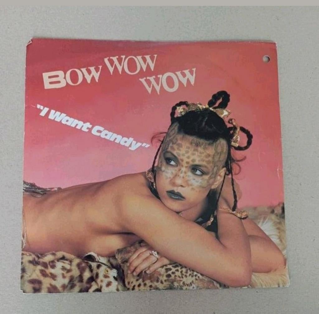 Bow Wow Wow  - I Want Candy, Beschermende buitenhoes, Ophalen of Verzenden, Gebruikt, Pop