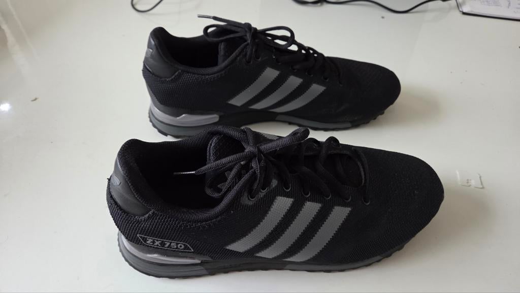 Adidas ZX 750 sneakers, Ophalen of Verzenden, Zo goed als nieuw, Zwart
