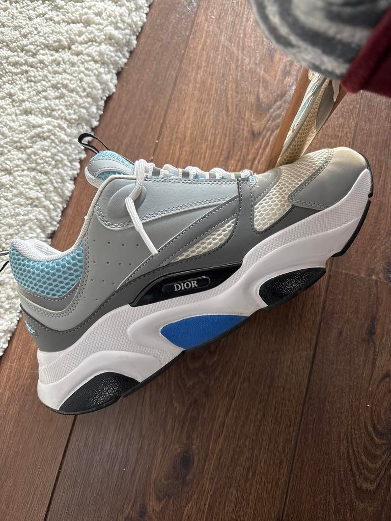 Dior B22 Sneakers Grijs/Blauw, Ophalen, Sneakers of Gympen, Grijs, Gedragen