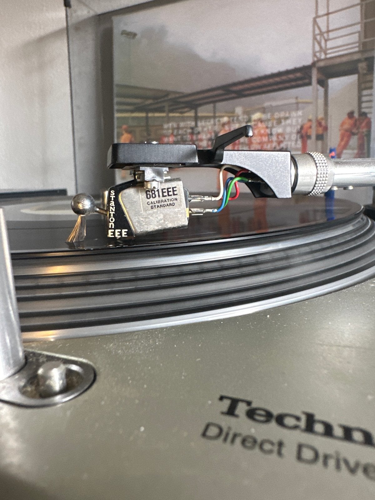 Stanton 681 EEE element met vintage Technics headshell, Ophalen of Verzenden, Gebruikt, Platenspeler-onderdeel, Overige merken
