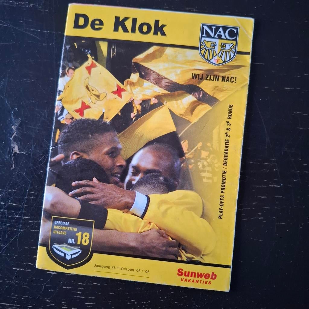 NAC Breda De Klok - Seizoen '05/'06 - Speciale Uitgave, Ophalen of Verzenden, Gelezen, Overige typen