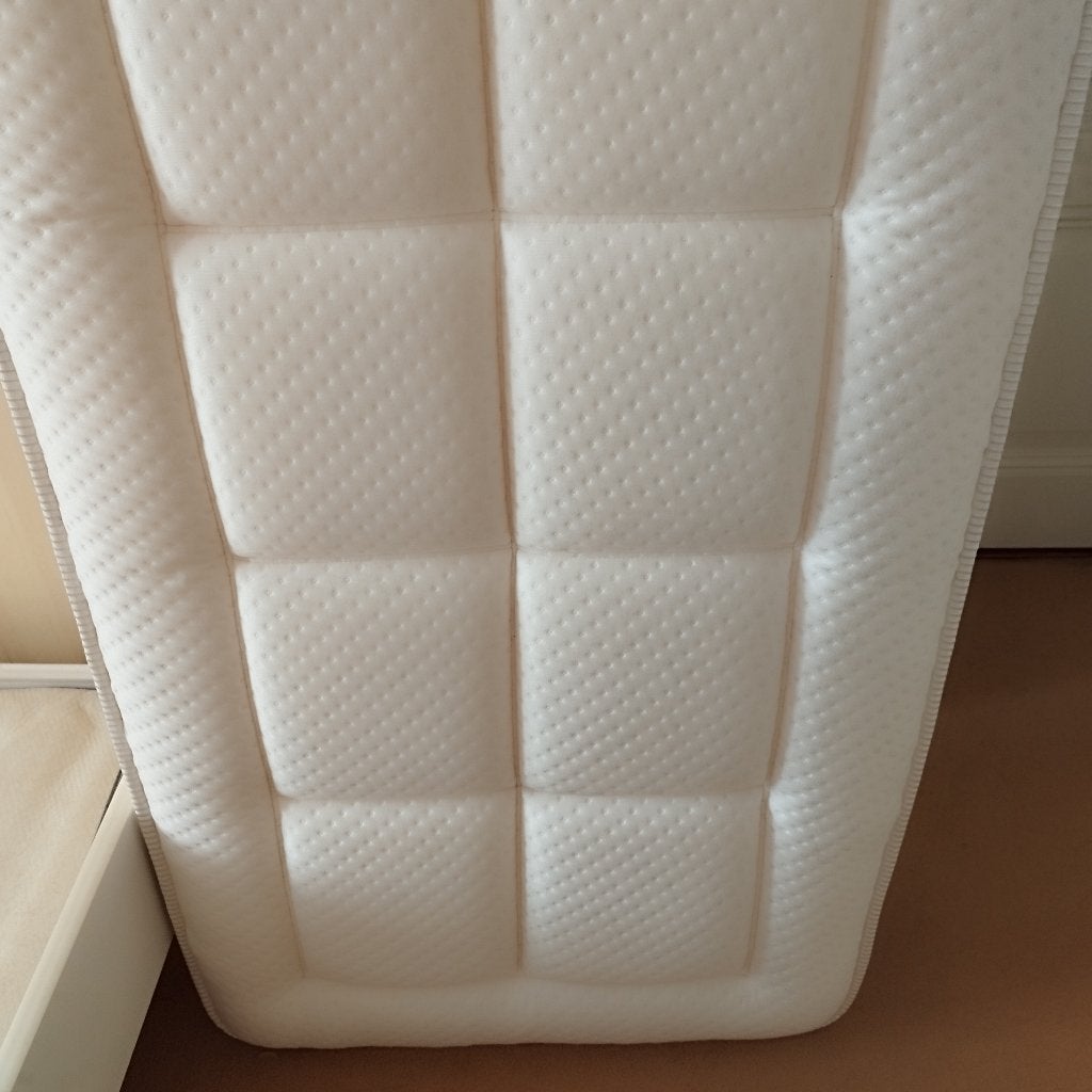 Matras Premium Pockervering, Ophalen, Eenpersoons, Zo goed als nieuw, 80 cm