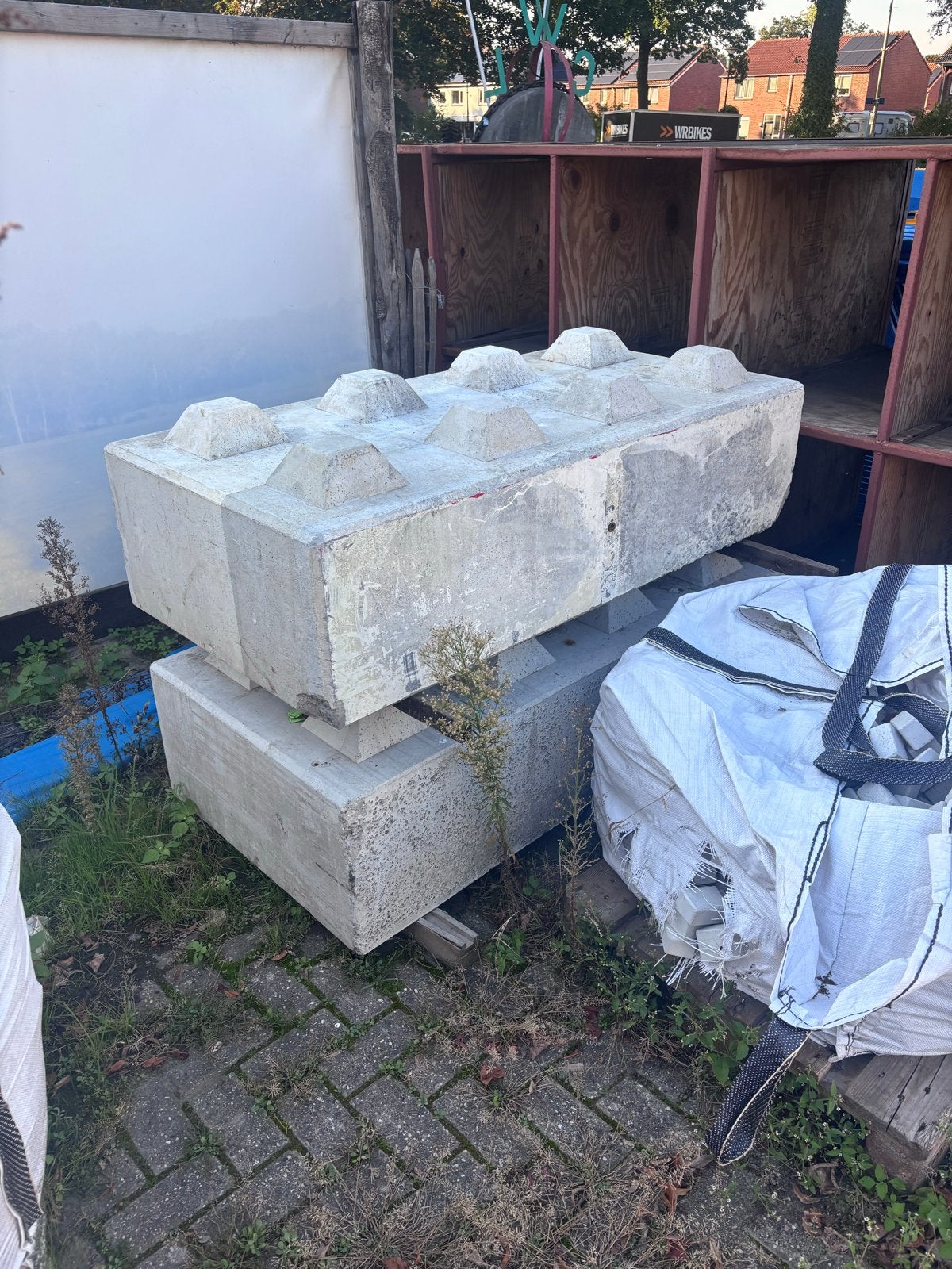 Betonnen Duplo Blokken (2 stuks)