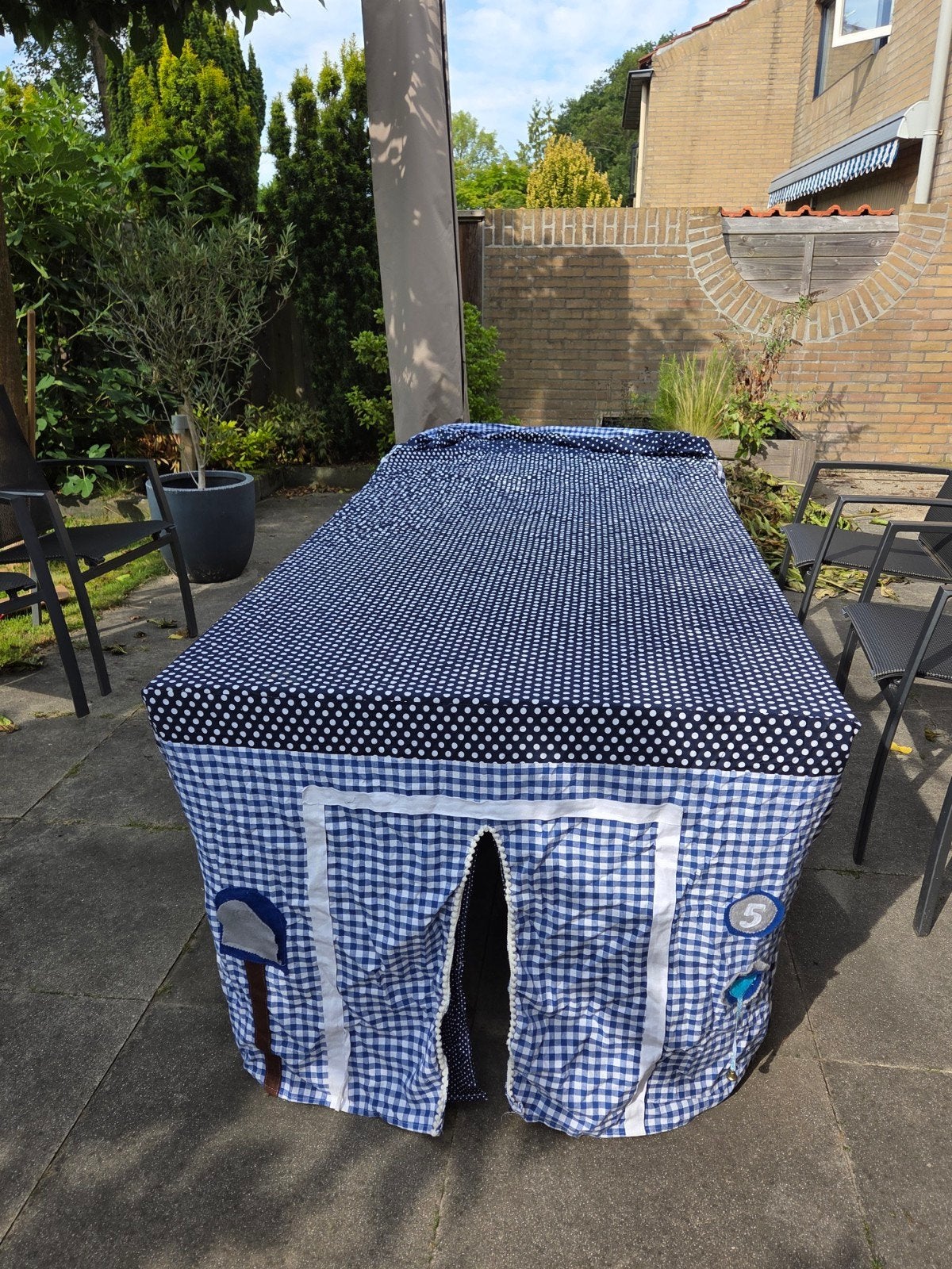 Speeltent voor over tafel (220x100 cm), Ophalen, Zo goed als nieuw, Overige materialen