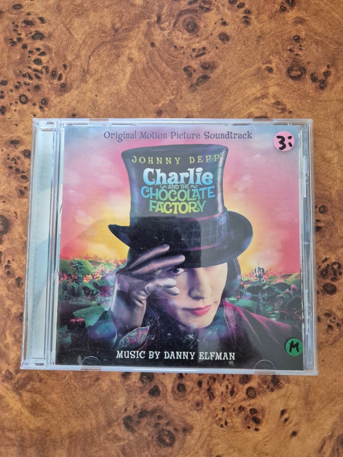 Charlie and the Chocolate Factory Soundtrack CD, Film en Theater, Gebruikt, Ophalen of Verzenden, Inclusief boekje