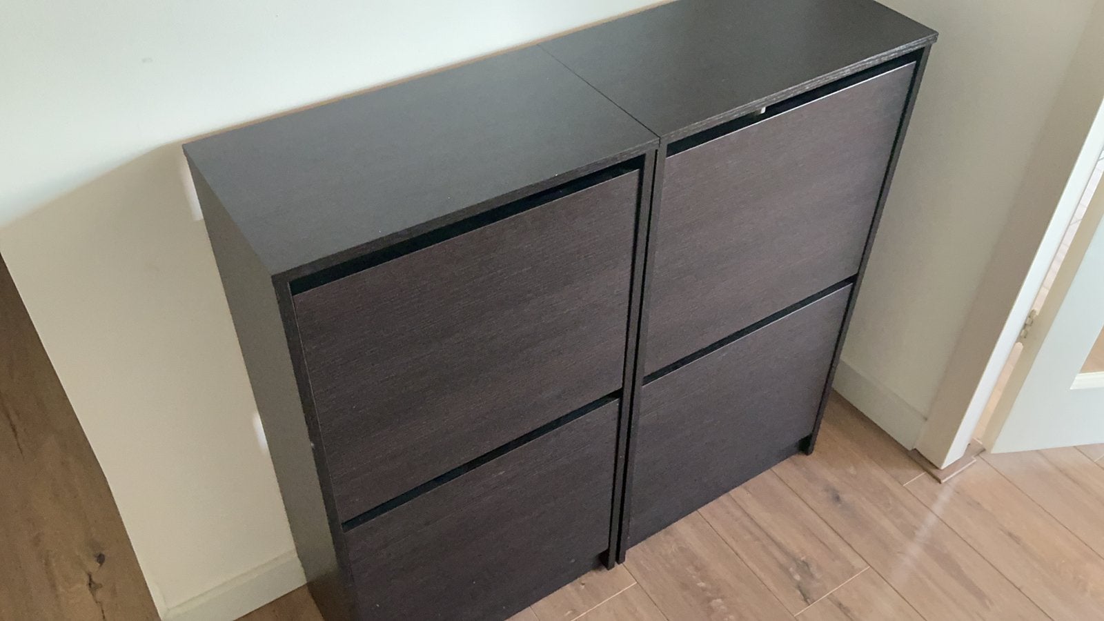 2x schoenenkastje ikea, Ophalen, Zo goed als nieuw