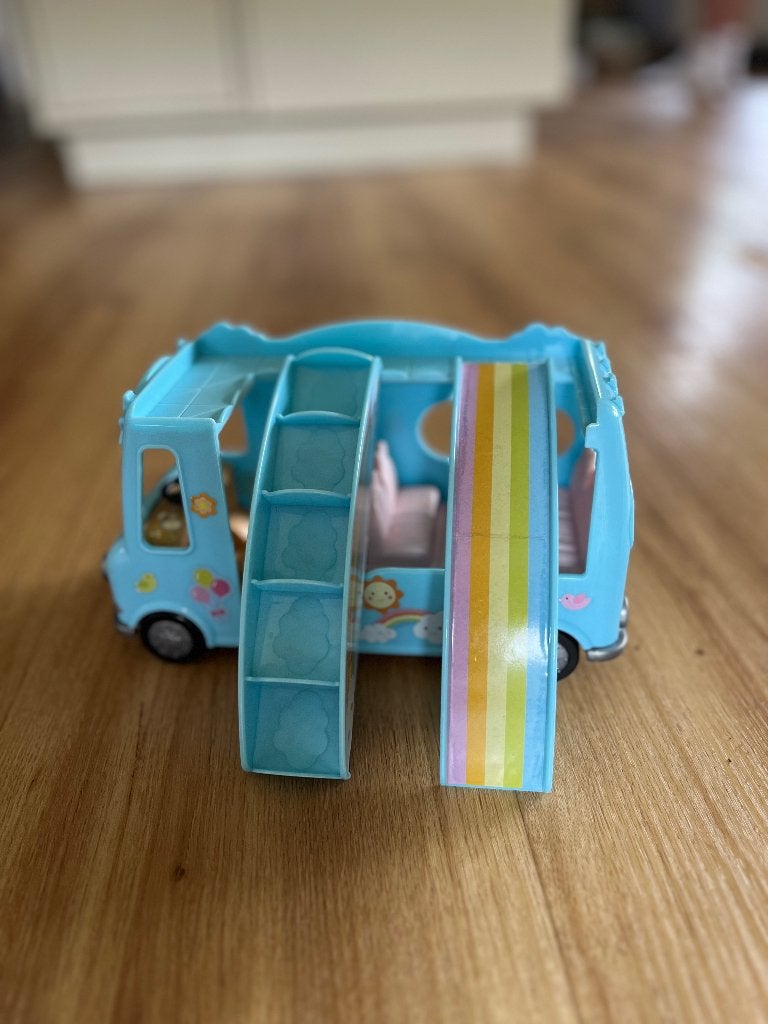 Sylvanian Families Nursery bus, Ophalen of Verzenden, Gebruikt