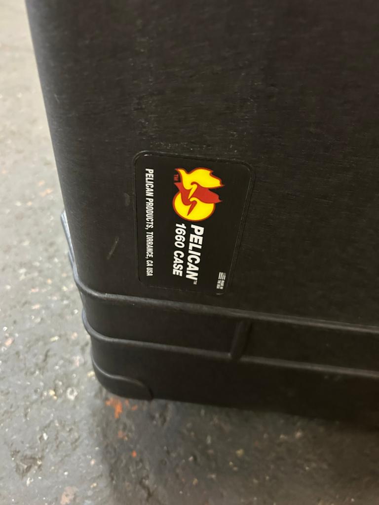 Pelican 1660 Case - Robuuste Transportkoffer met Wielen, Ophalen, Hard kunststof, Zo goed als nieuw, 70 cm of meer