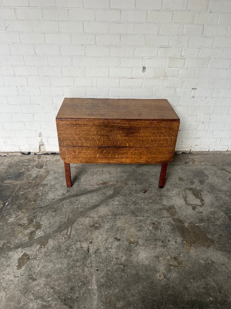 Antieke houten gateleg tafel met uitklapbare bladen, Antiek en Kunst, Antiek | Meubels | Tafels, Ophalen of Verzenden