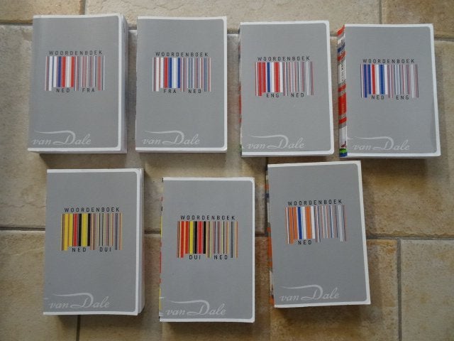 Van Dale woordenboeken Engels; Frans; Duits; Nederlands, Boeken, Woordenboeken, Ophalen of Verzenden, Zo goed als nieuw, Van Dale
