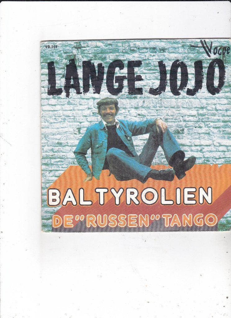 Single Lange Jojo - Bal Tyrolien, Ophalen of Verzenden, Gebruikt, 7 inch, Nederlandstalig