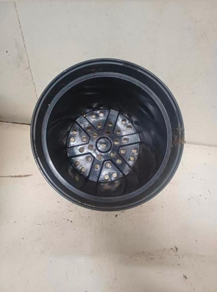 Kweekpotten plantenpotten bloempotten 5 liter, Tuin en Terras, Kunststof, Gebruikt, Minder dan 30 cm, Rond