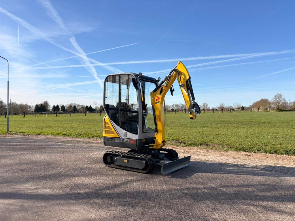 Wacker Neuson ET16, Ophalen, Graafmachine
