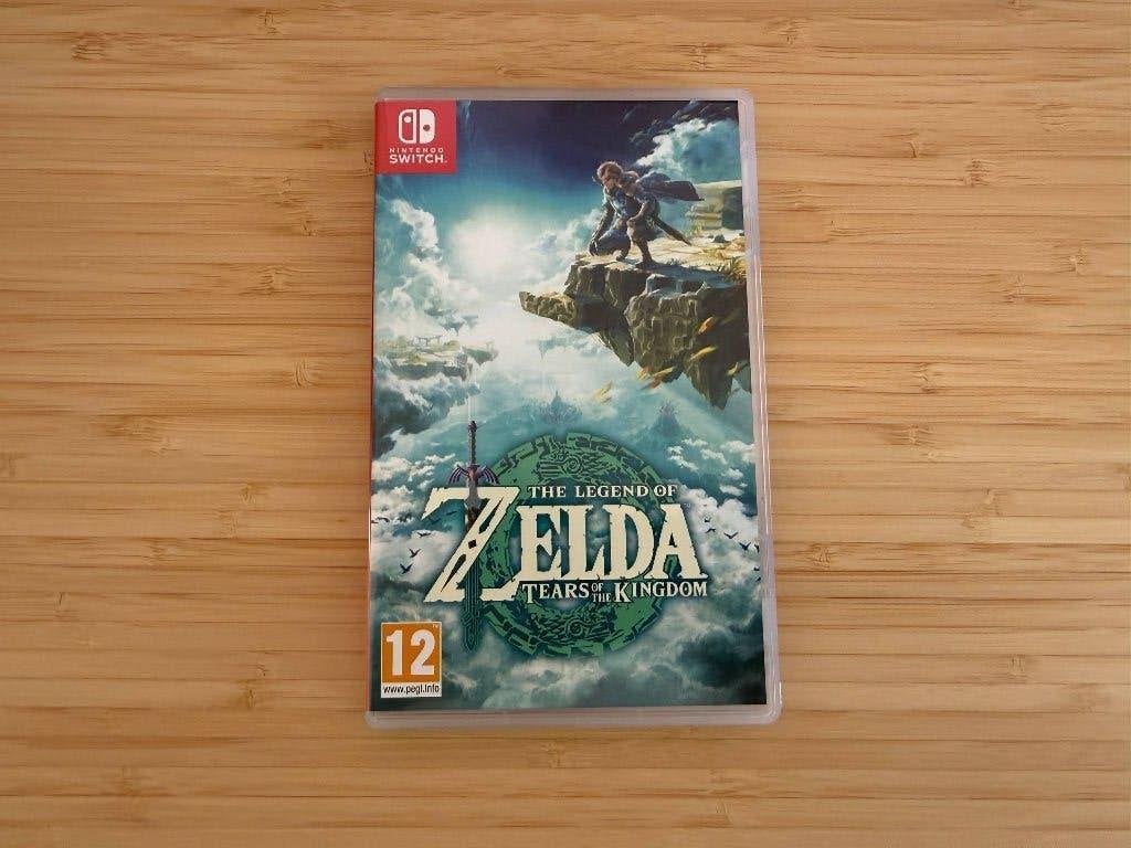 (Case only) The Legend of Zelda: Tears of the Kingdom, Avontuur en Actie, 1 speler, Ophalen of Verzenden, Zo goed als nieuw