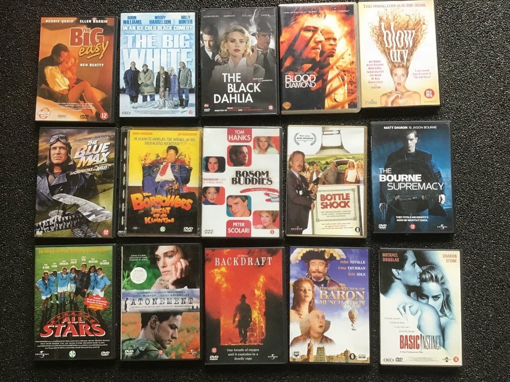 Heel veel speelfilms op DVD €1 p/s.   Lees tekst ook!, Alle leeftijden, Ophalen of Verzenden, Zo goed als nieuw