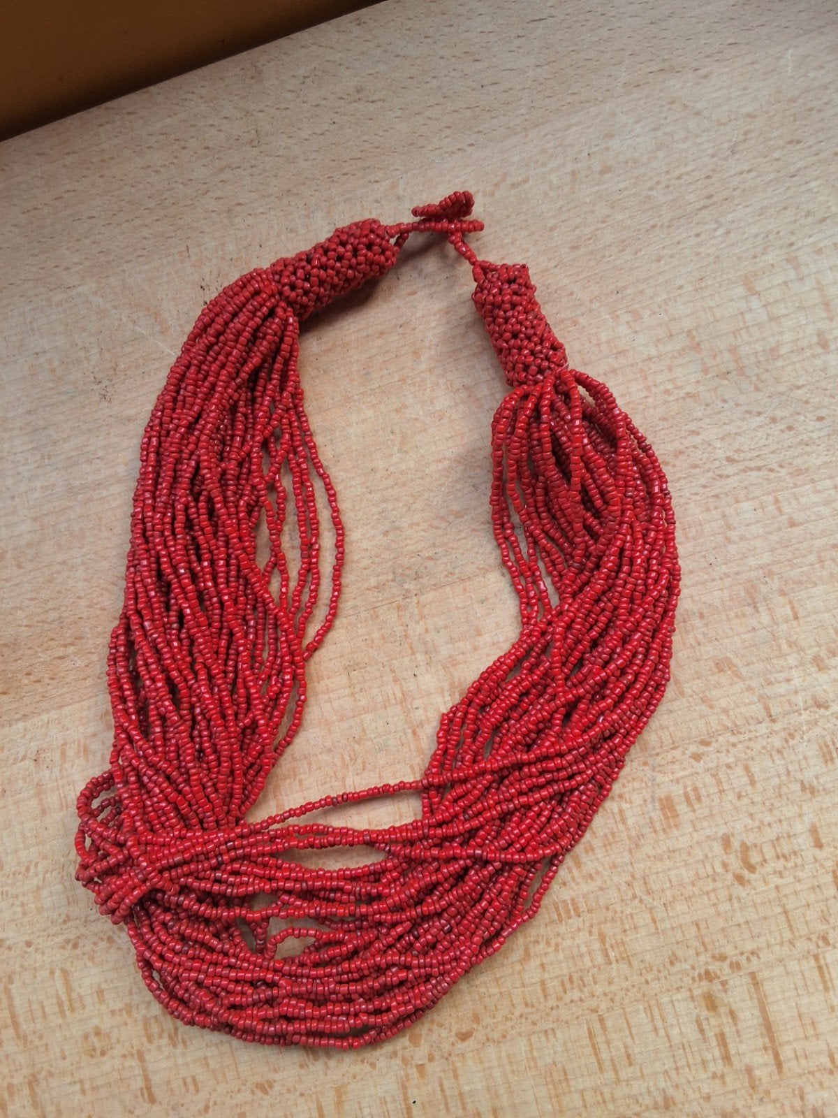 uniek antiek bloedkoraal ketting - Handgemaakt, Antiek en Kunst, Ophalen of Verzenden