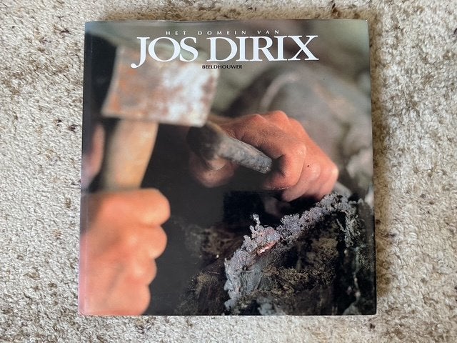 Boek met Kunst van Jos Dirix  beeldhouwer, Beeldhouwkunst, Ophalen of Verzenden, Zo goed als nieuw, Frans Duister