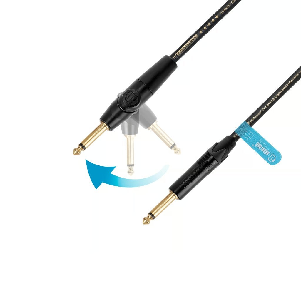 Adam Hall 5 STAR FLIPJACK Instrument Cable 3m, ., Nieuw, Ophalen of Verzenden, .